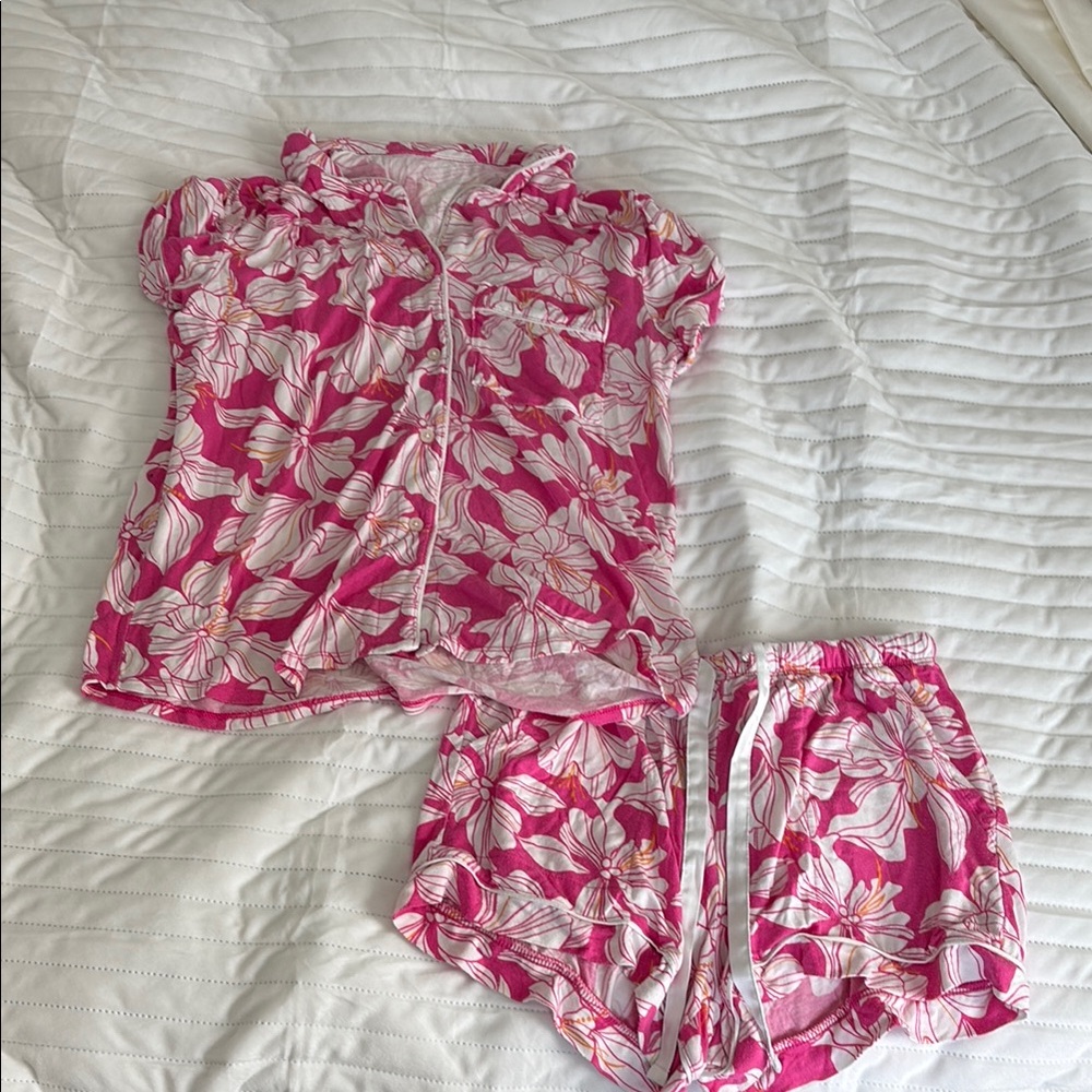 size small stars above pj set